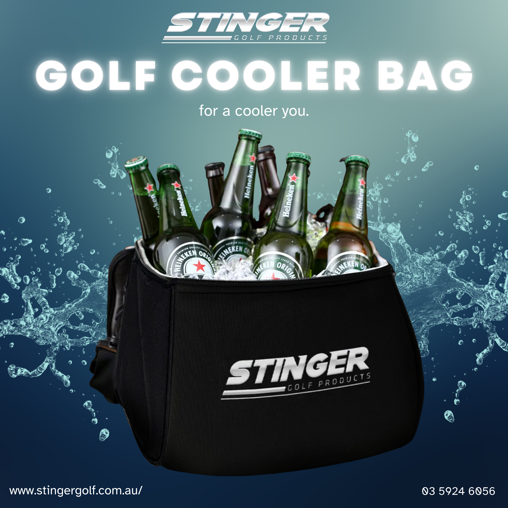 Keep those beers cold with the Stinger Chiller!