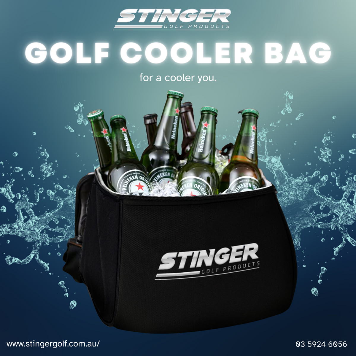 Keep those beers cold with the Stinger Chiller! Stinger Golf Products