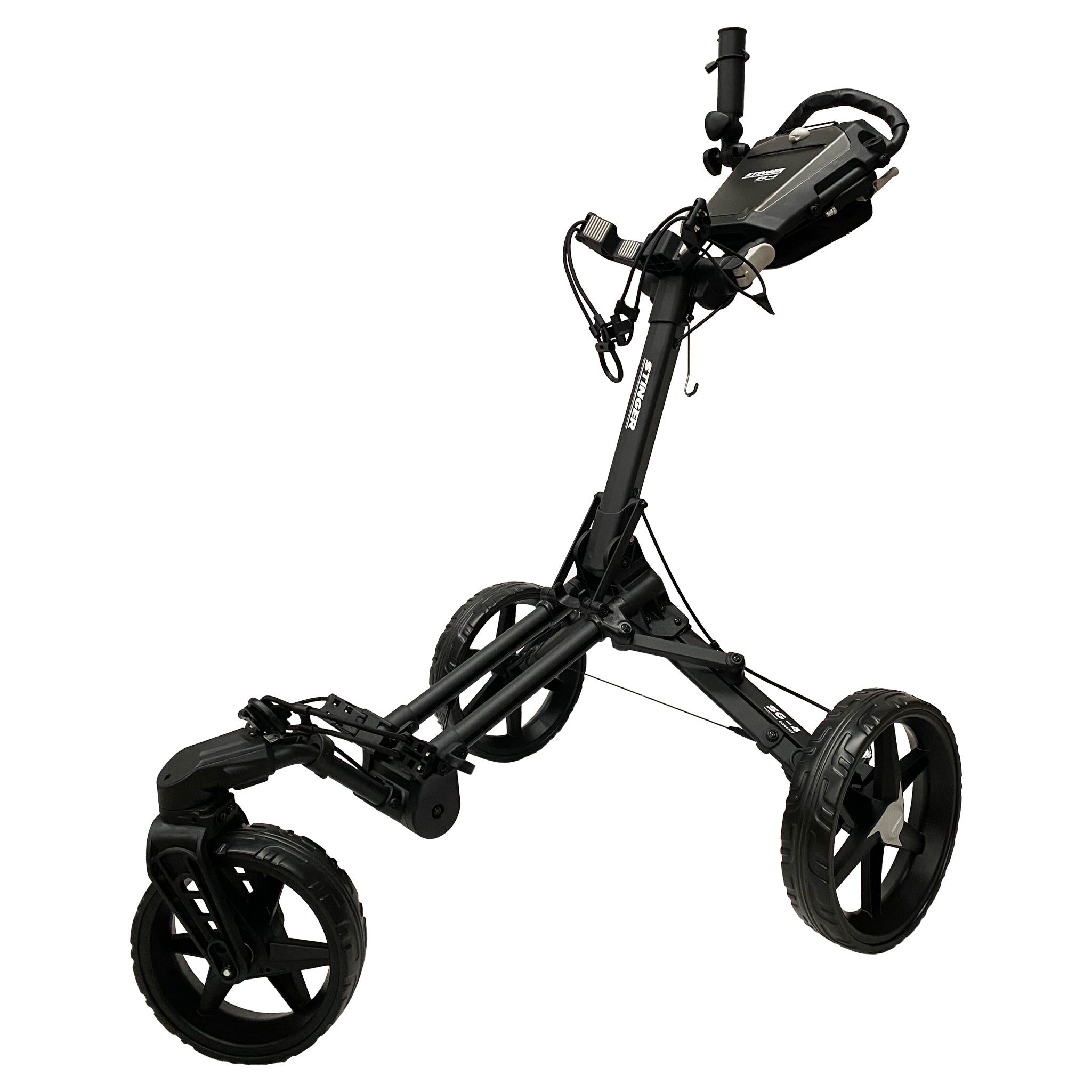Introducing the SG-4 Compact Push Buggy: Unleash the Ultimate Power for your Golf Game!
