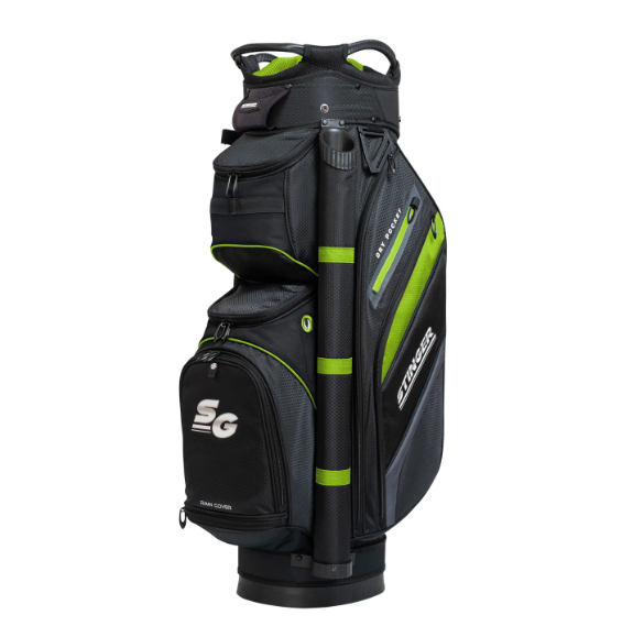The New Addition to the Stinger Premium Golf Bag Family: Unveiling the Light Weight Premium Golf Bag in Sleek Black/Lime