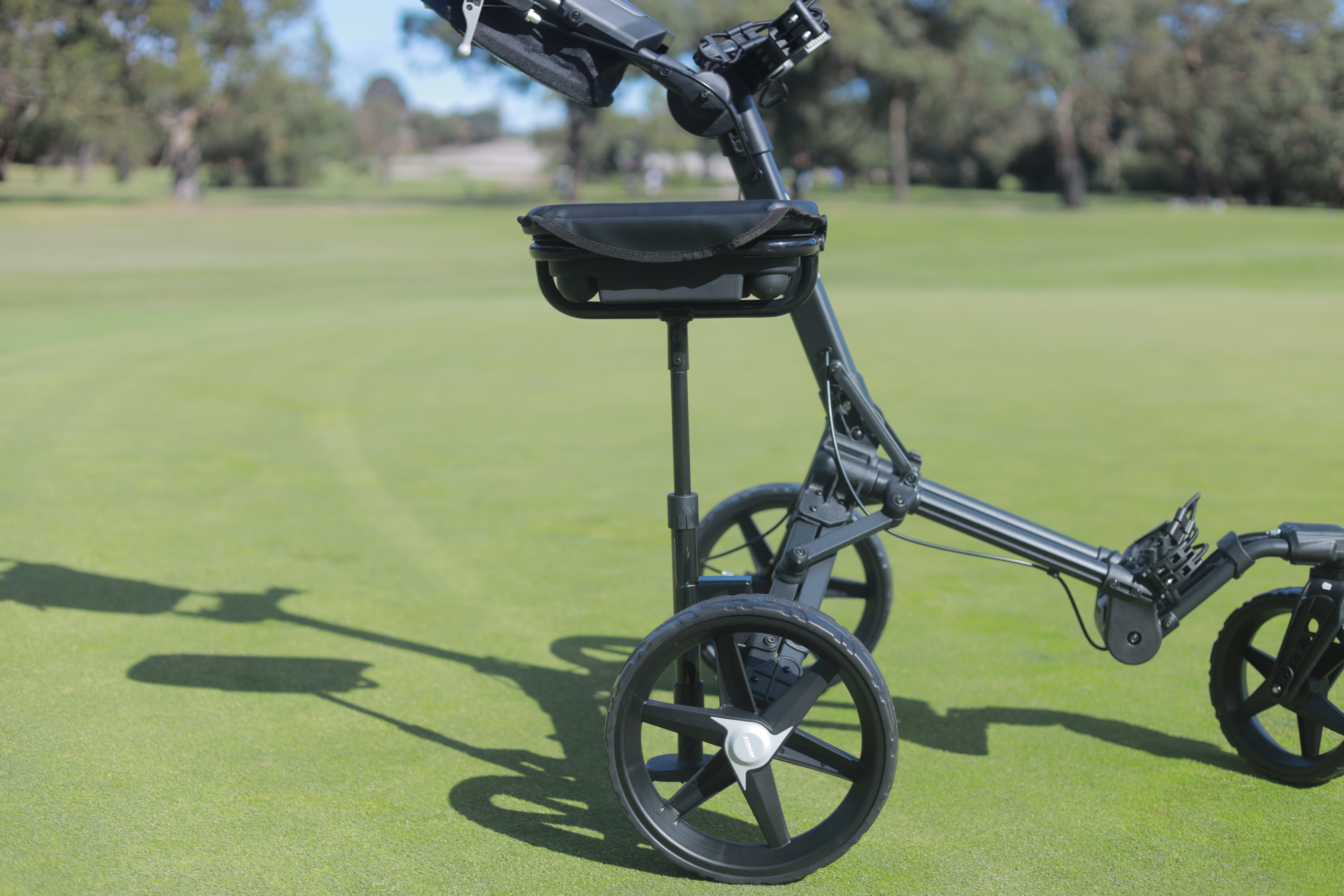 Stinger SG-4 Compact Golf Push Buggy & Seat Kit Package - MY25