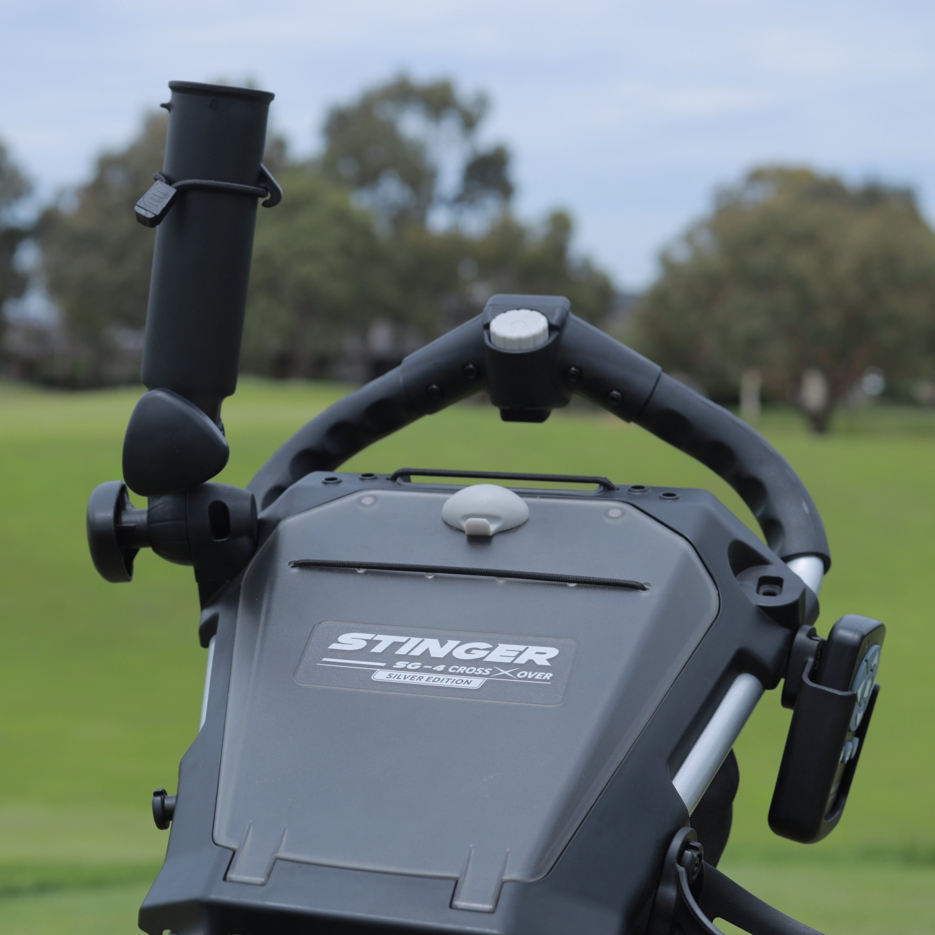 SG-4 Crossover Remote Control Assisted Electric Golf Buggy - Silver Edition V3