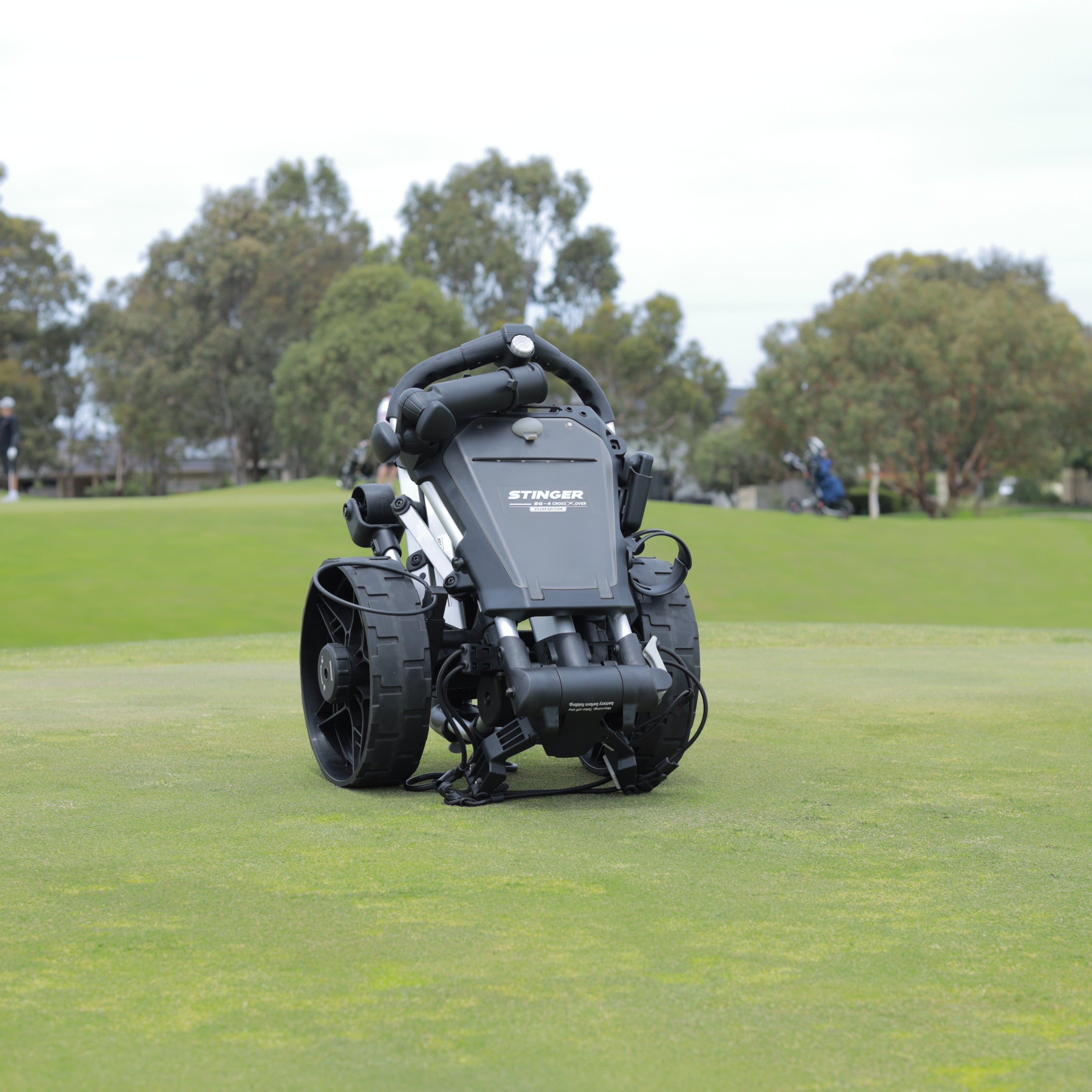 SG-4 Crossover Remote Control Assisted Electric Golf Buggy - Silver Edition V3