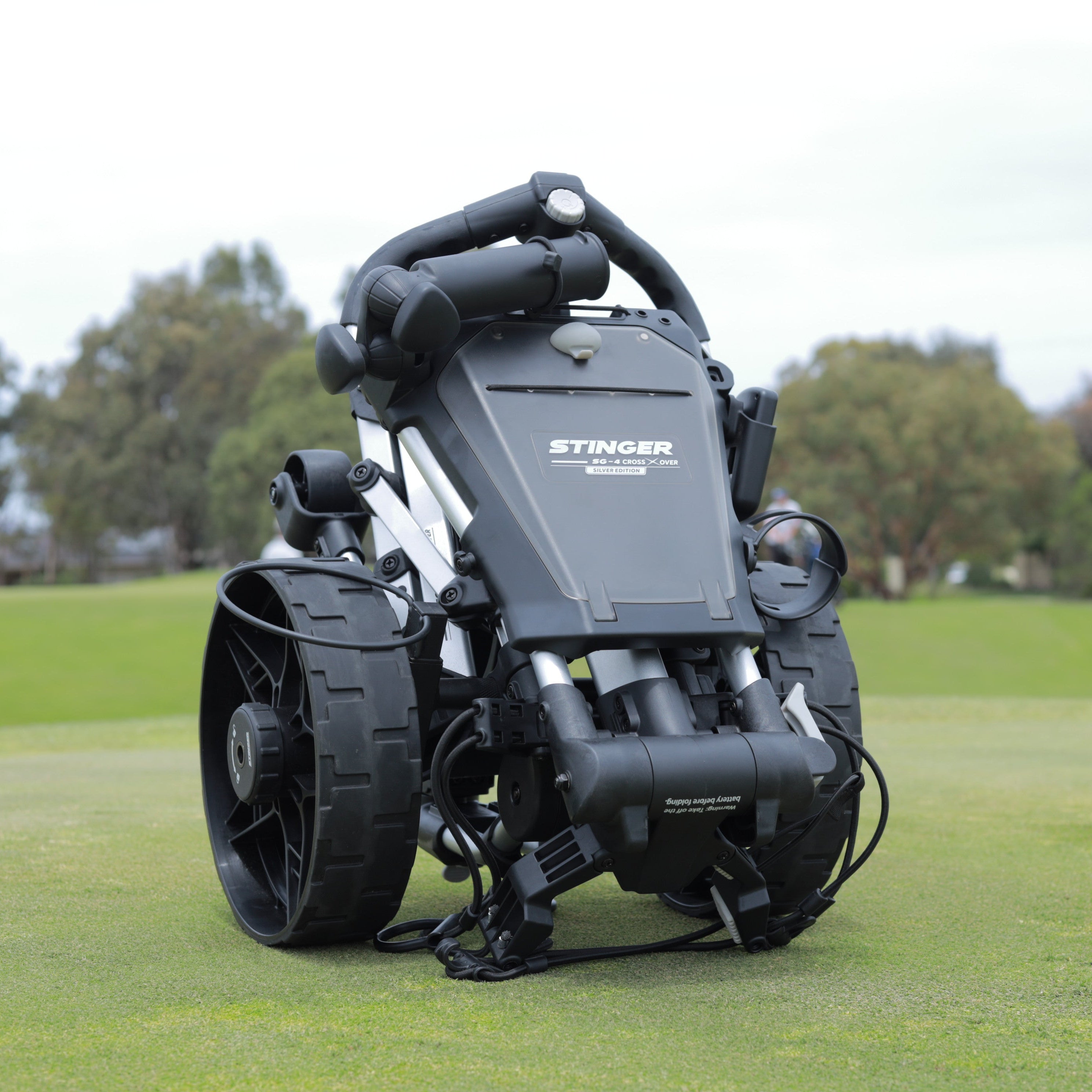 SG-4 Crossover Remote Control Electric Golf Buggy - Silver Edition