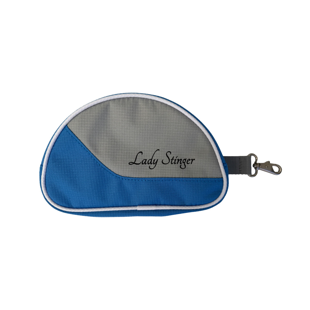 Lady Stinger Golf Bag & Headcover Bundle - Blue/Grey/White
