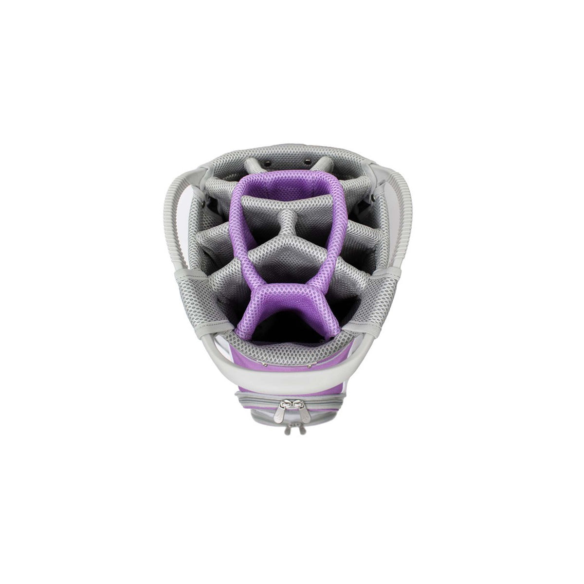 Lady Stinger Golf Bag & Headcover Bundle - Mauve/Grey/White