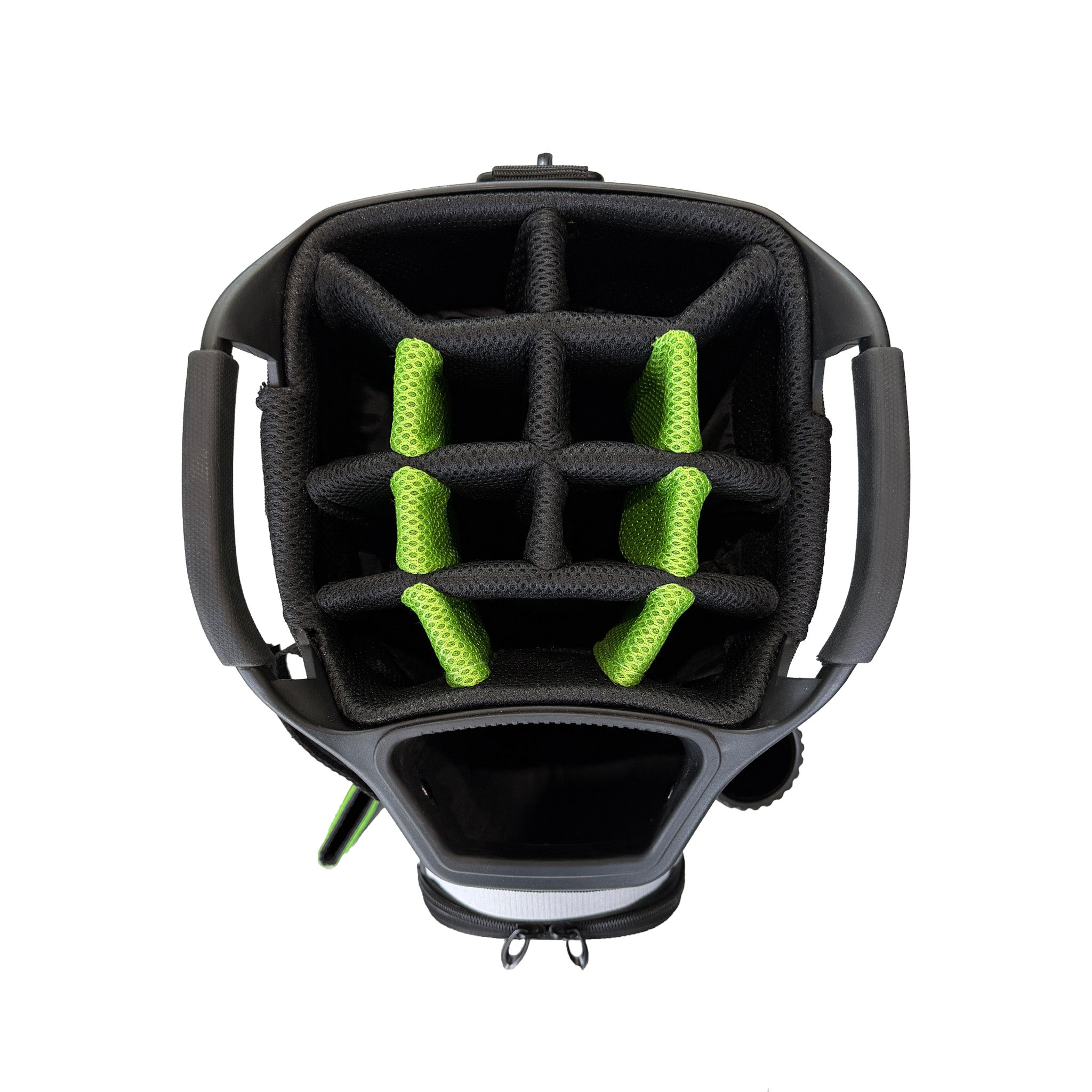 Premium Cart Bag - Lime / Grey / Charcoal