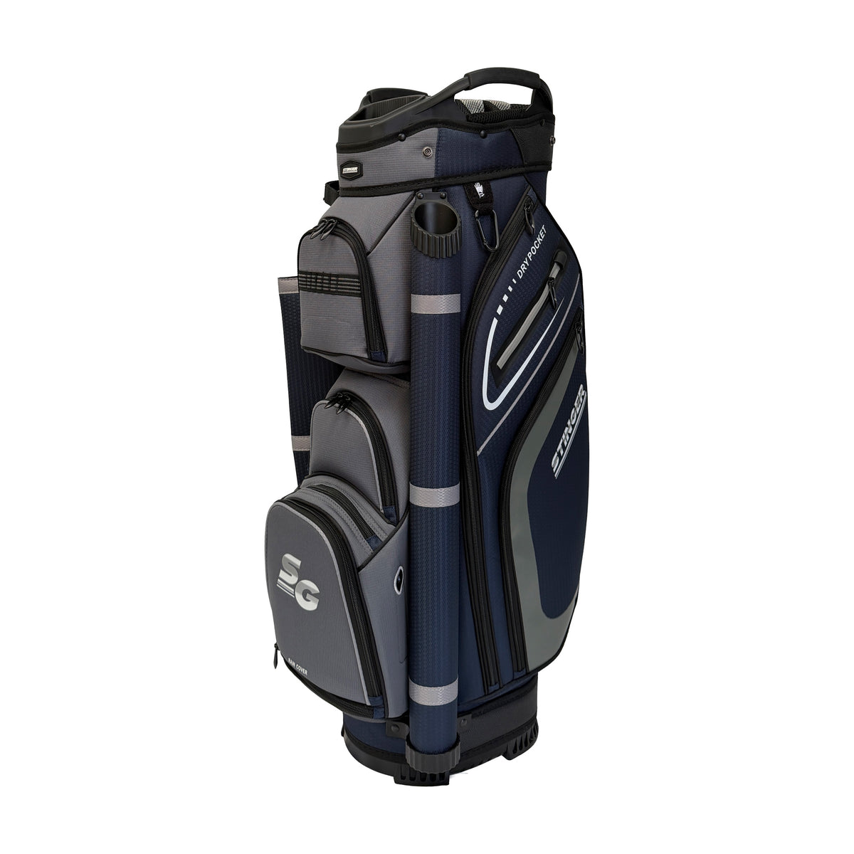 Stinger Premium Cart Bag - Navy / Charcoal | Stinger Golf Products
