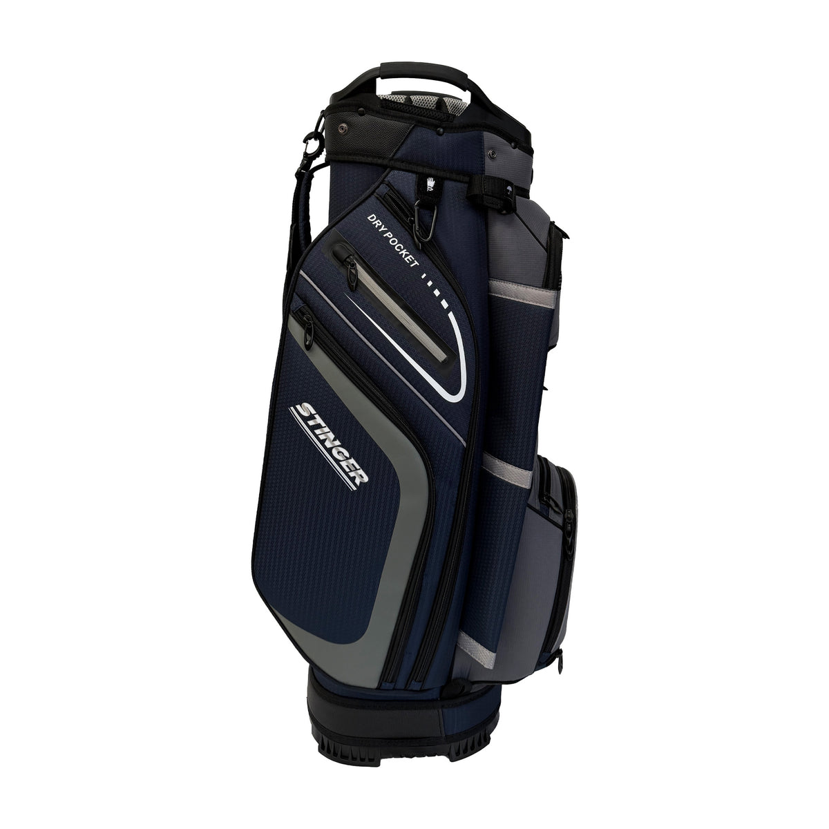 Stinger Premium Cart Bag - Navy / Charcoal | Stinger Golf Products