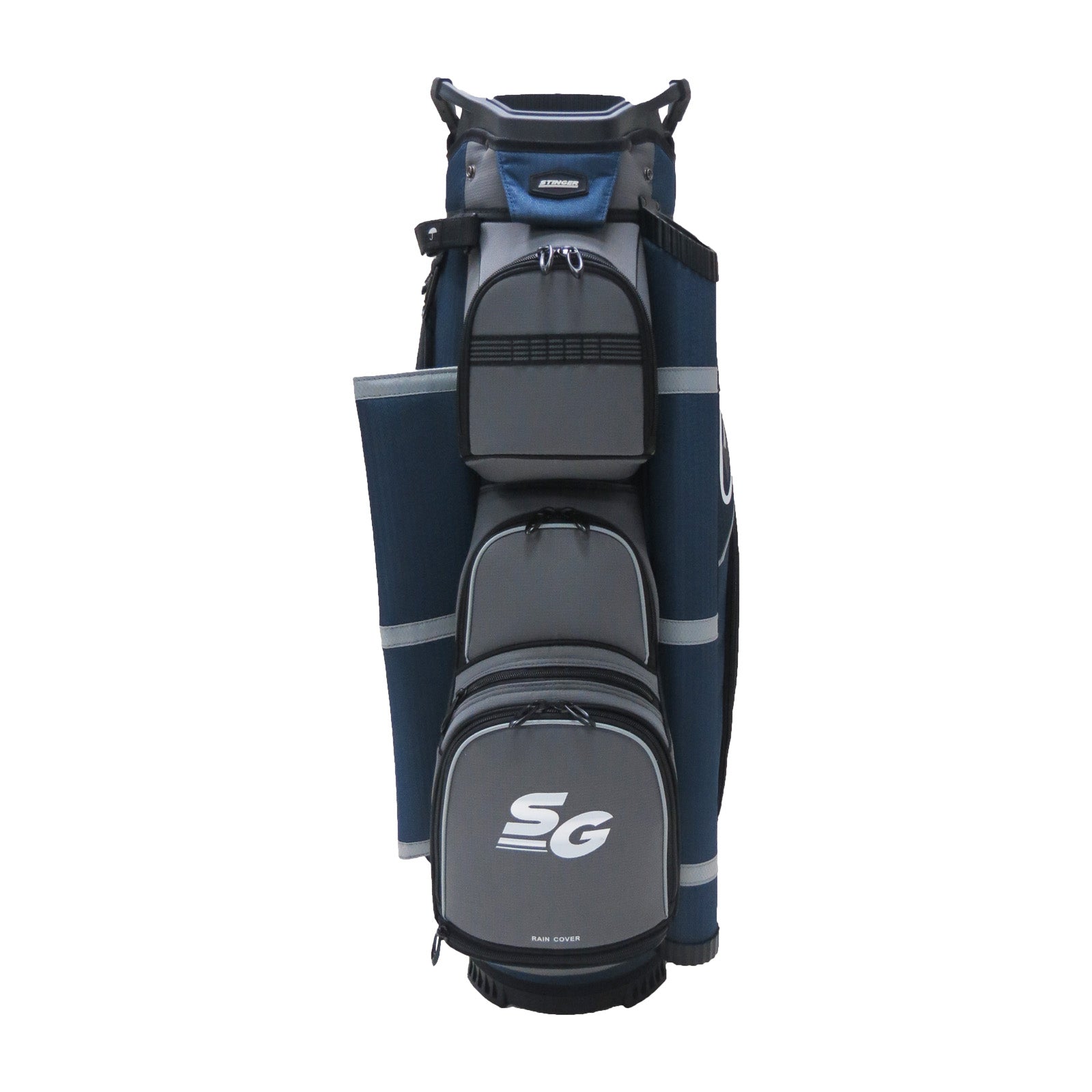 Stinger Premium Cart Bag - Navy / Charcoal
