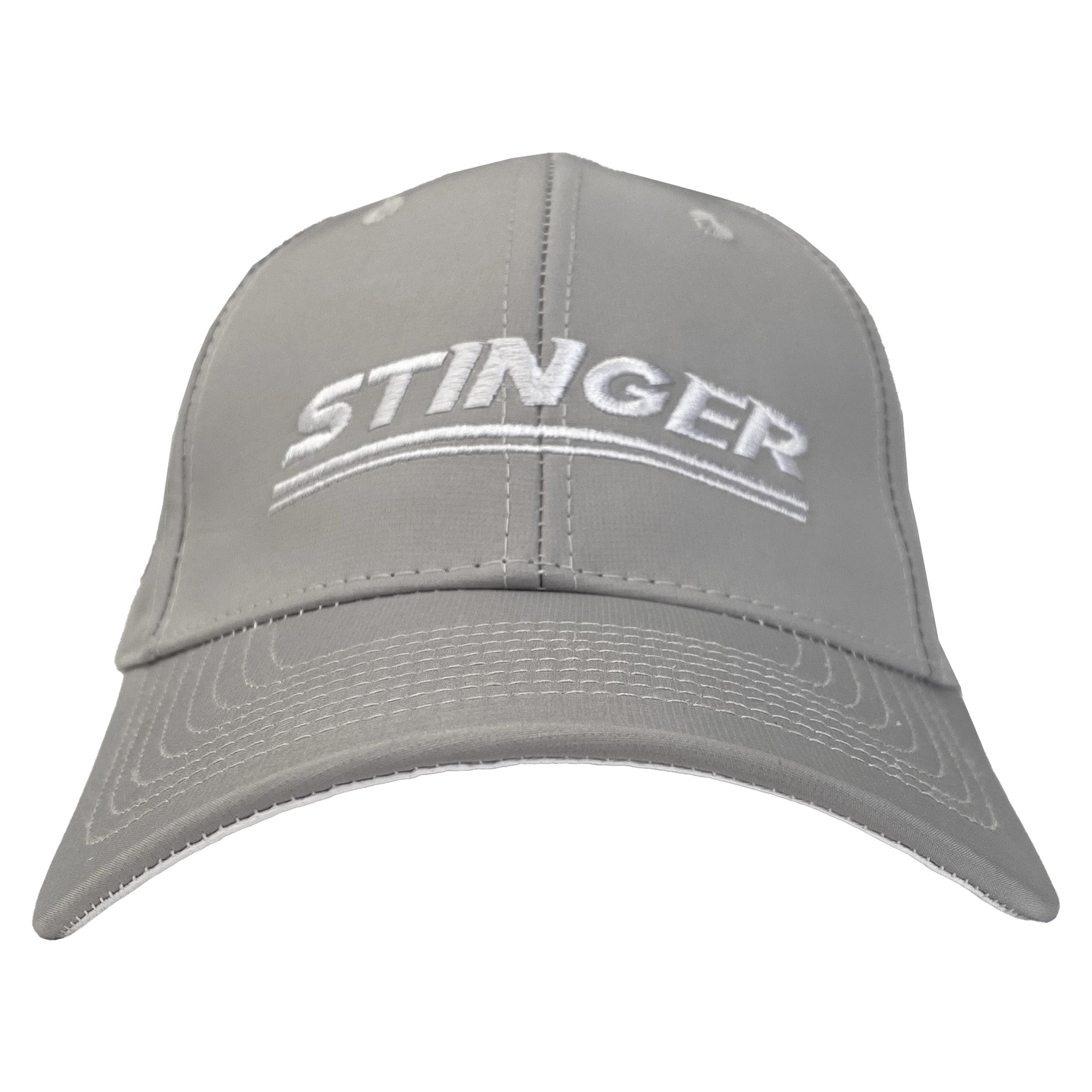 Stinger Performance Golf Cap - Silver