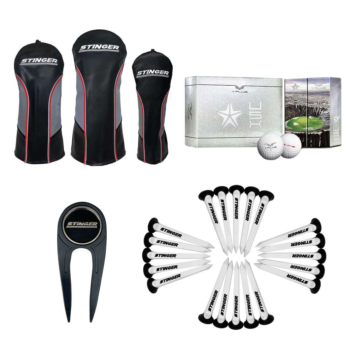 Stinger Players Accessories Bundle #4 | Stinger Golf Products