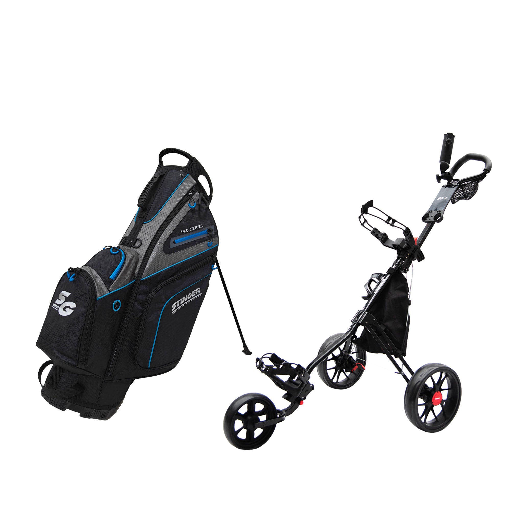 Stinger SG-1 Golf Buggy & Golf Bag Bundle