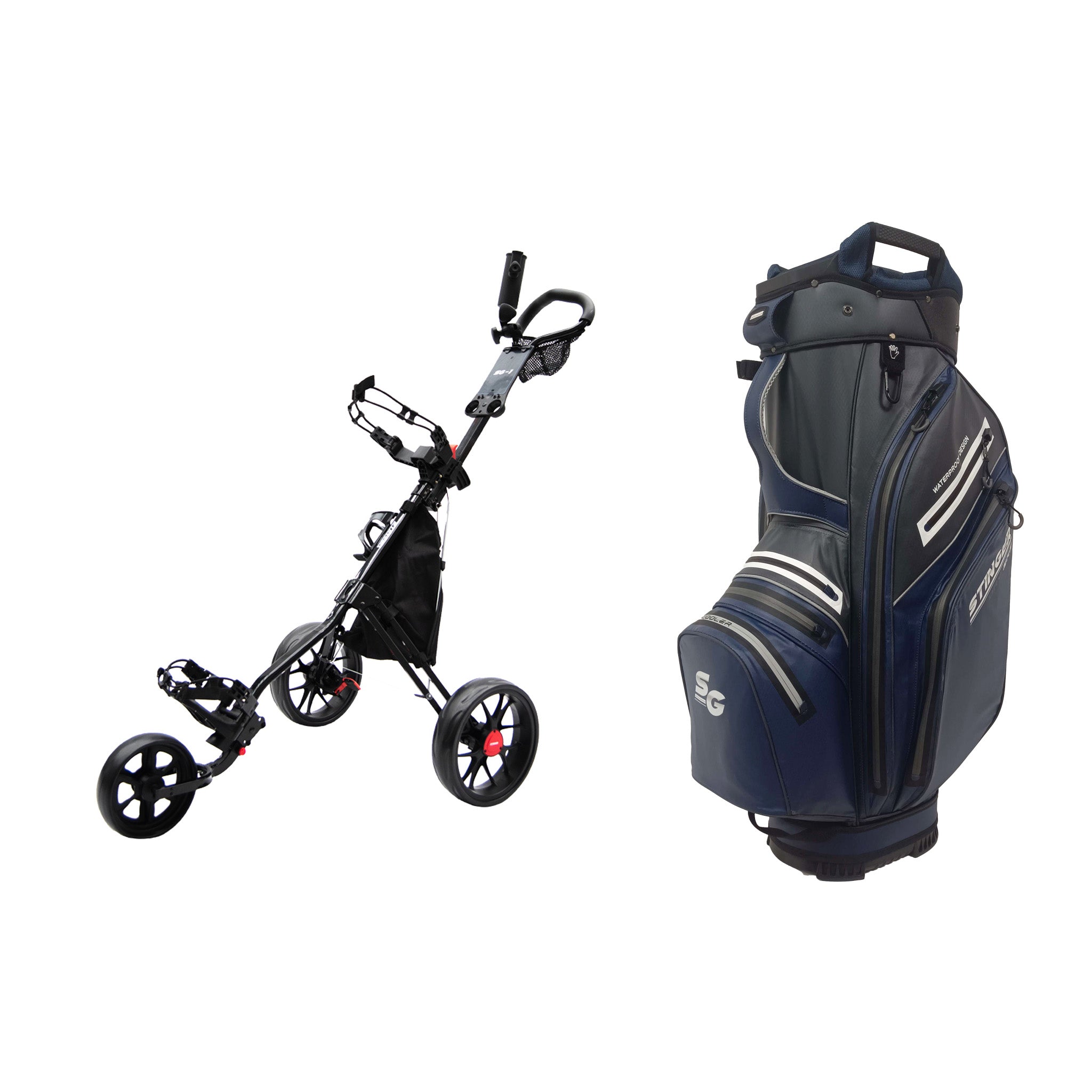 Stinger SG-1 Golf Buggy & Golf Bag Bundle