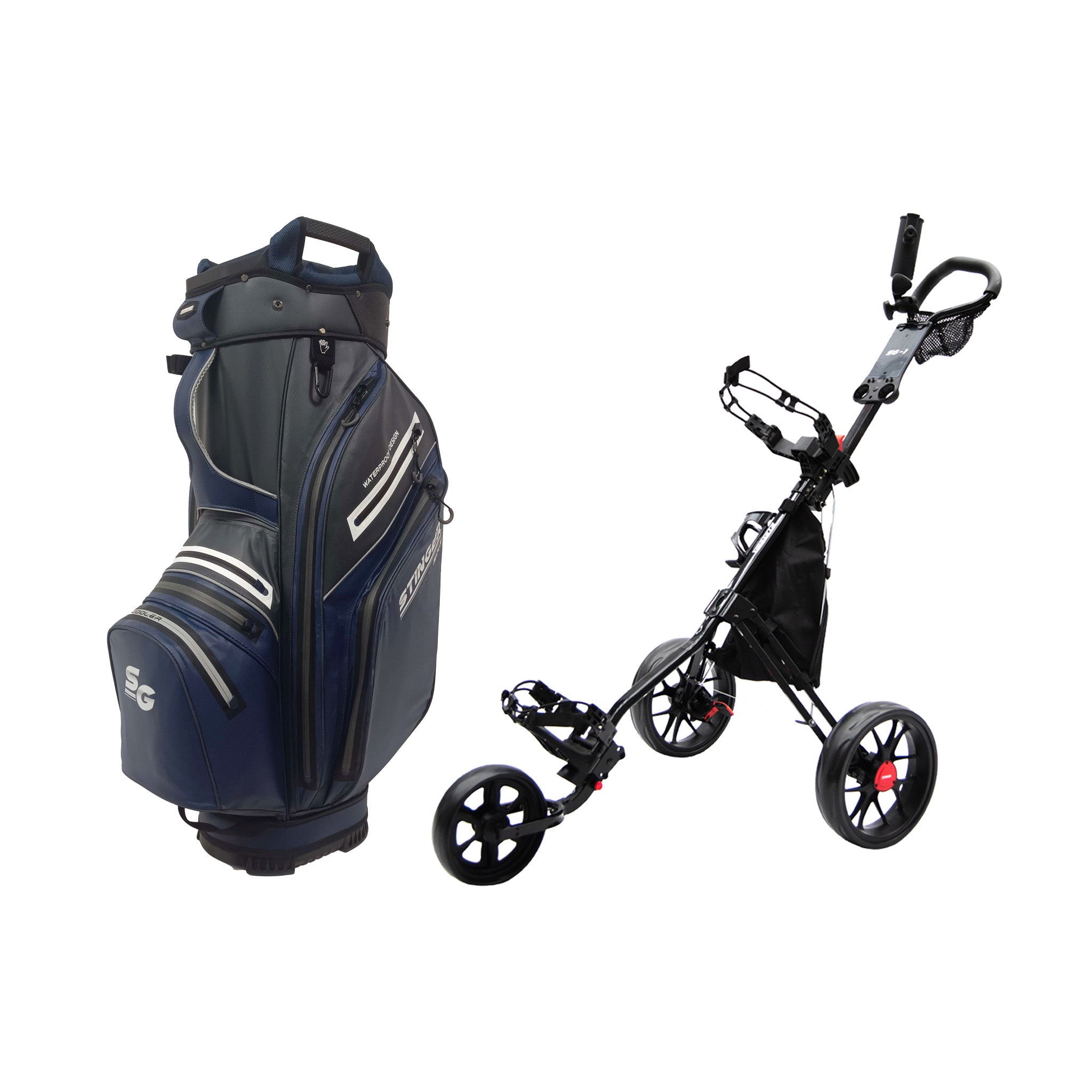 Stinger SG-1 Golf Buggy & Golf Bag Bundle
