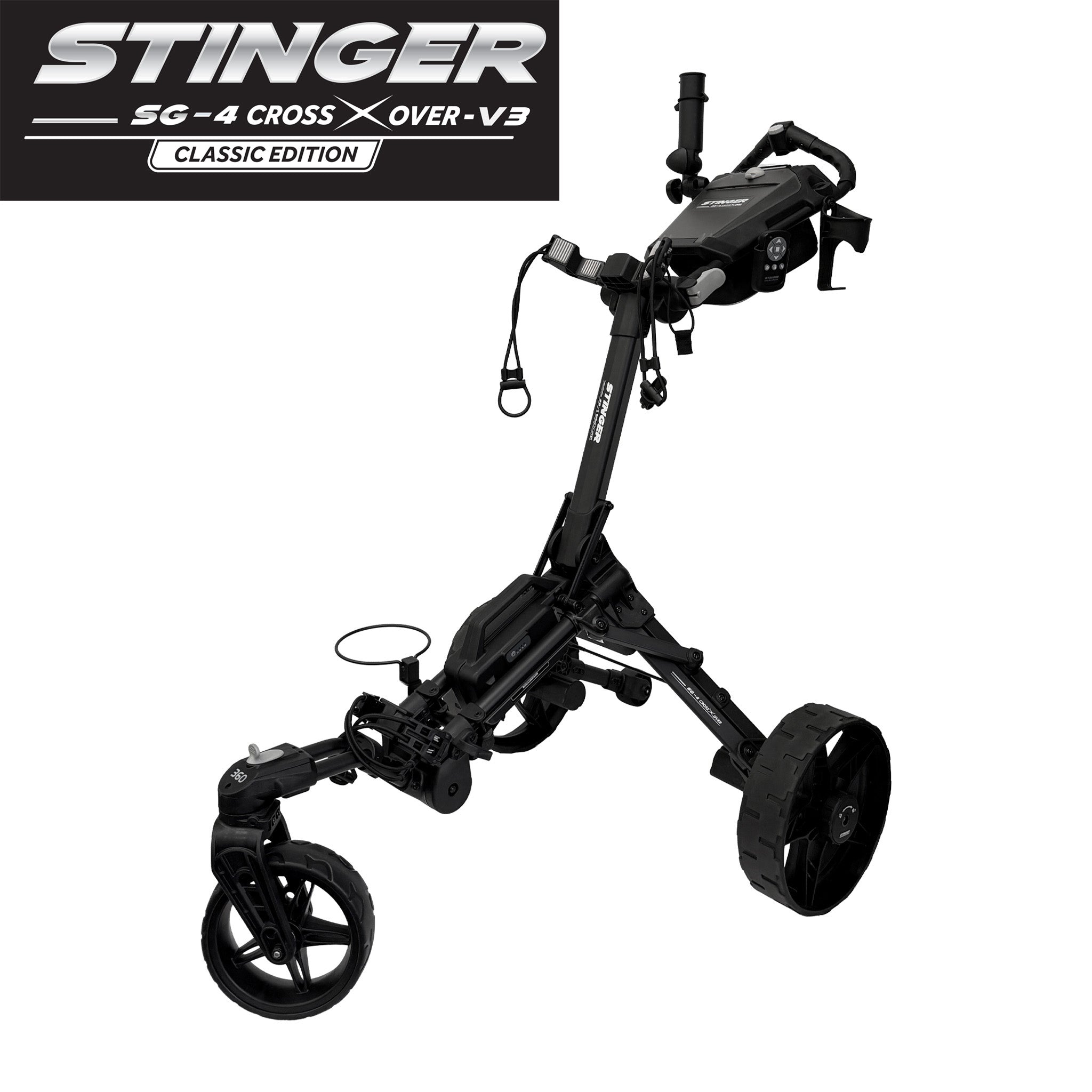 SG-4 Crossover Remote Control Assisted Electric Golf Buggy - Classic Edition V3