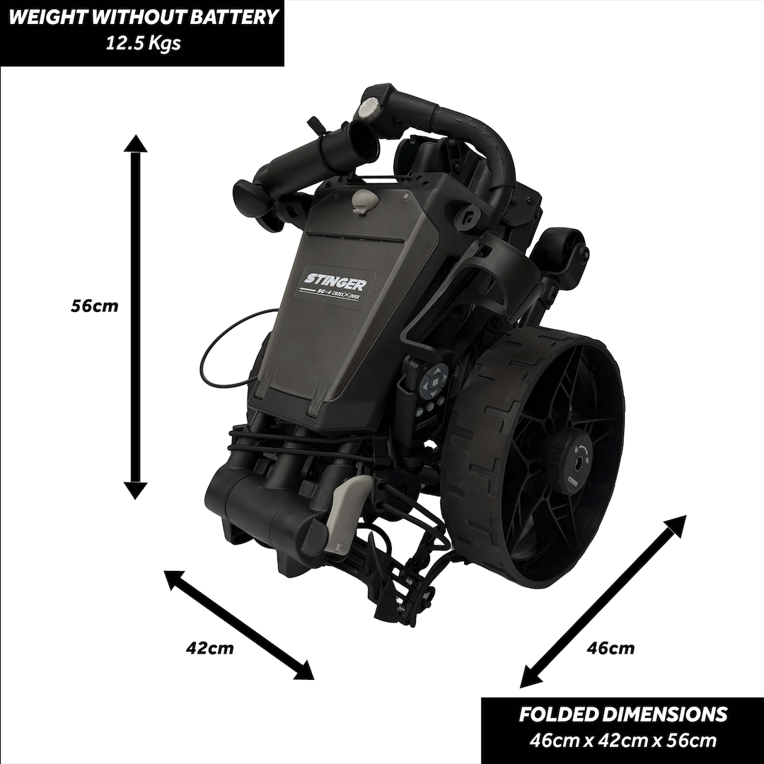 SG-4 Crossover Remote Control Assisted Electric Golf Buggy - GT Edition V3