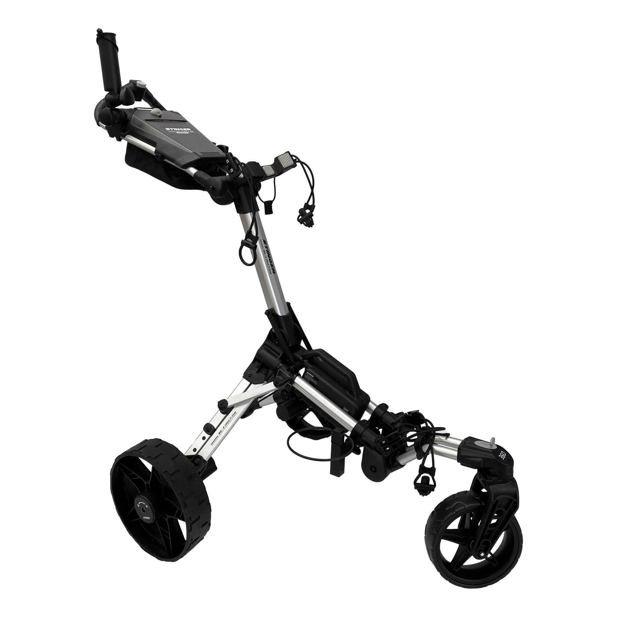 SG-4 Crossover Remote Control Assisted Electric Golf Buggy - Silver Edition V3