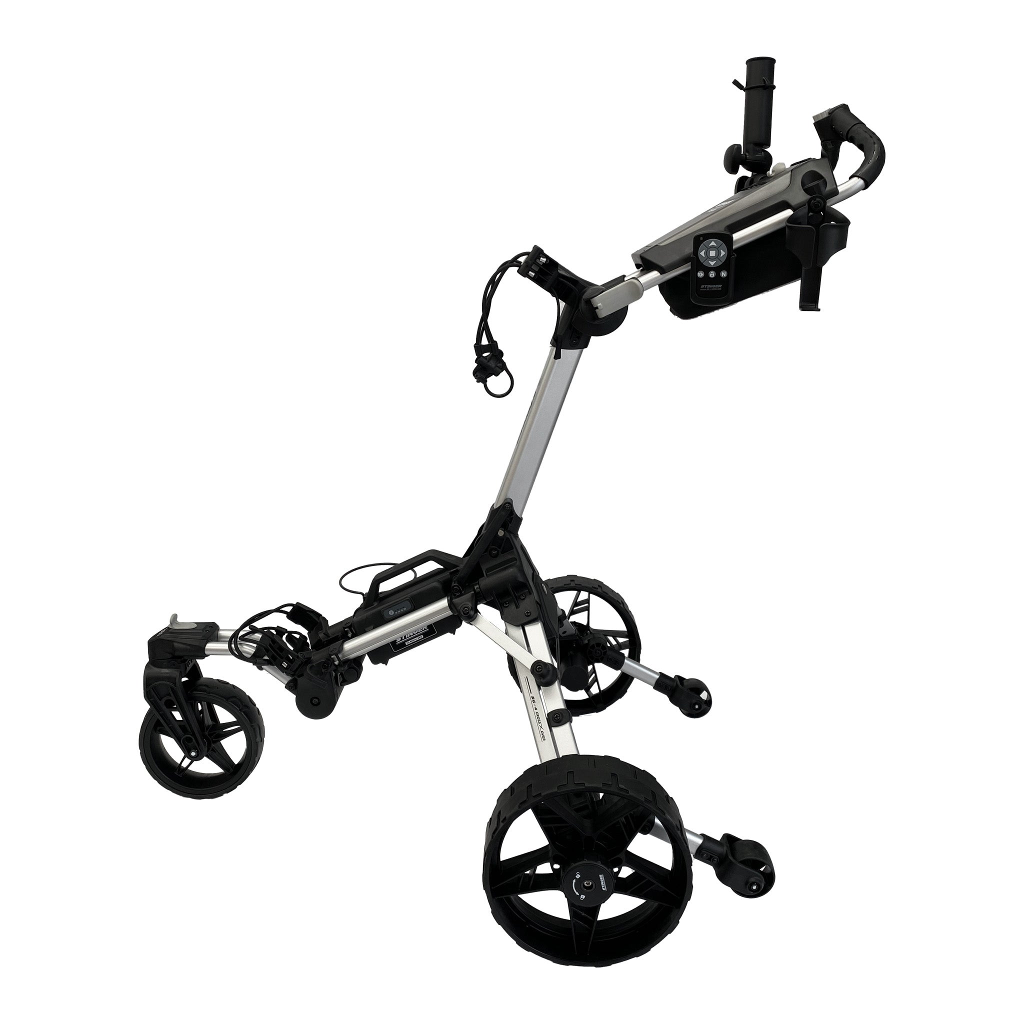 SG-4 Crossover Remote Control Assisted Electric Golf Buggy - Silver Edition V3