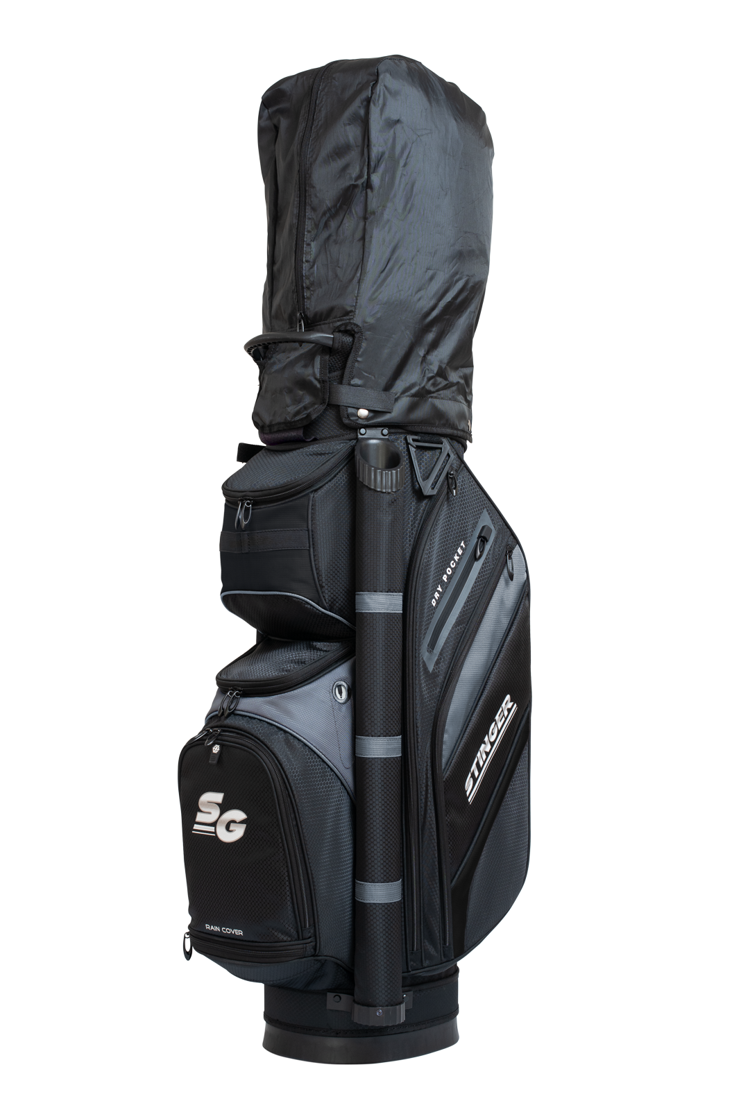 Light Weight Premium Golf Bag - Black/Grey