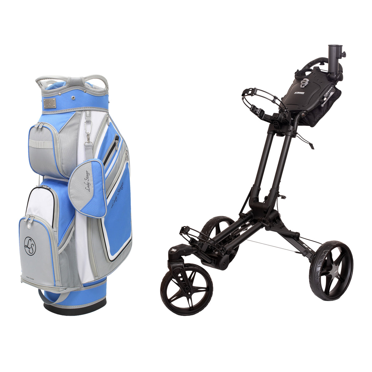 Stinger SG-6 Golf Buggy & Golf Bag Bundle