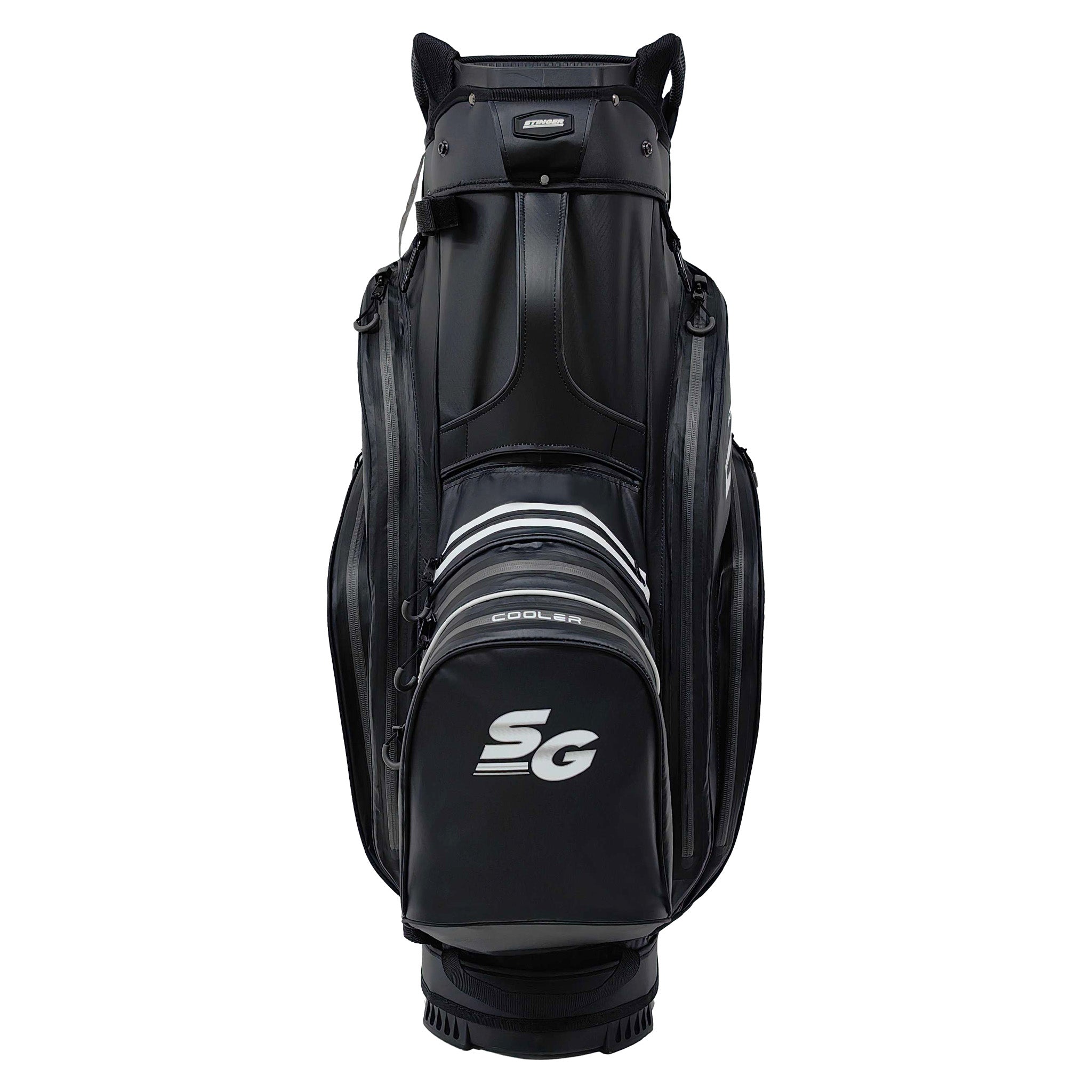 Stinger Waterproof Golf Bag Version 2 - Black/Grey