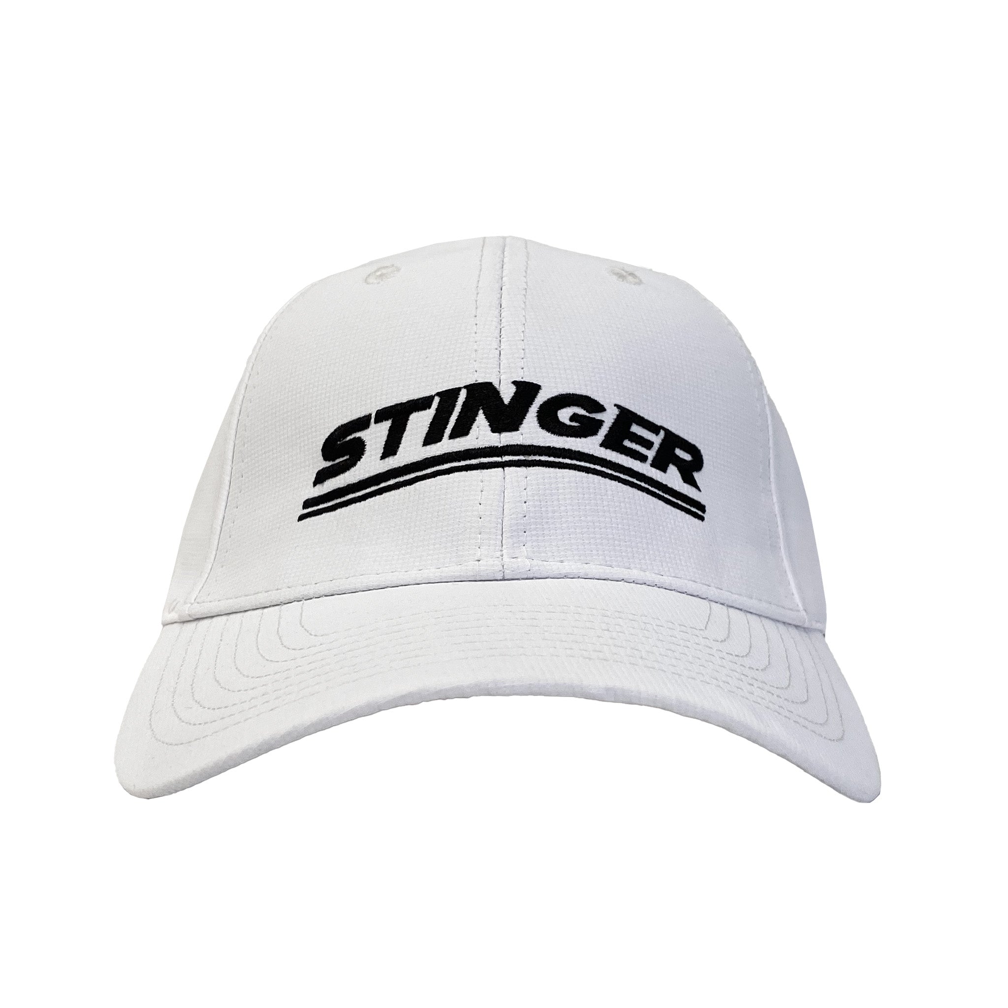 Stinger Performance Golf Cap - White