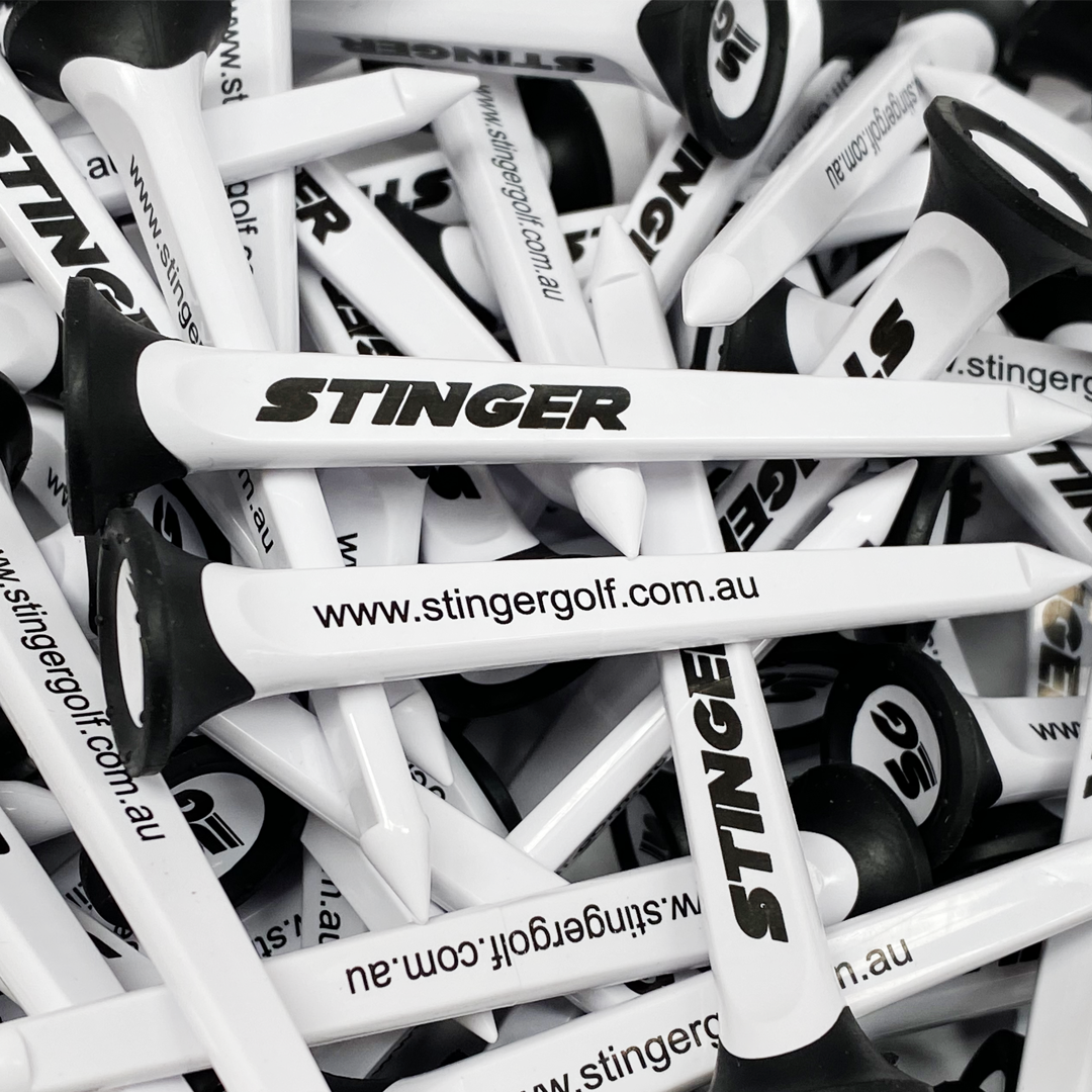 Stinger Large Golf Tee's - 30 Pack - GOLF TEES - Stinger Golf Products