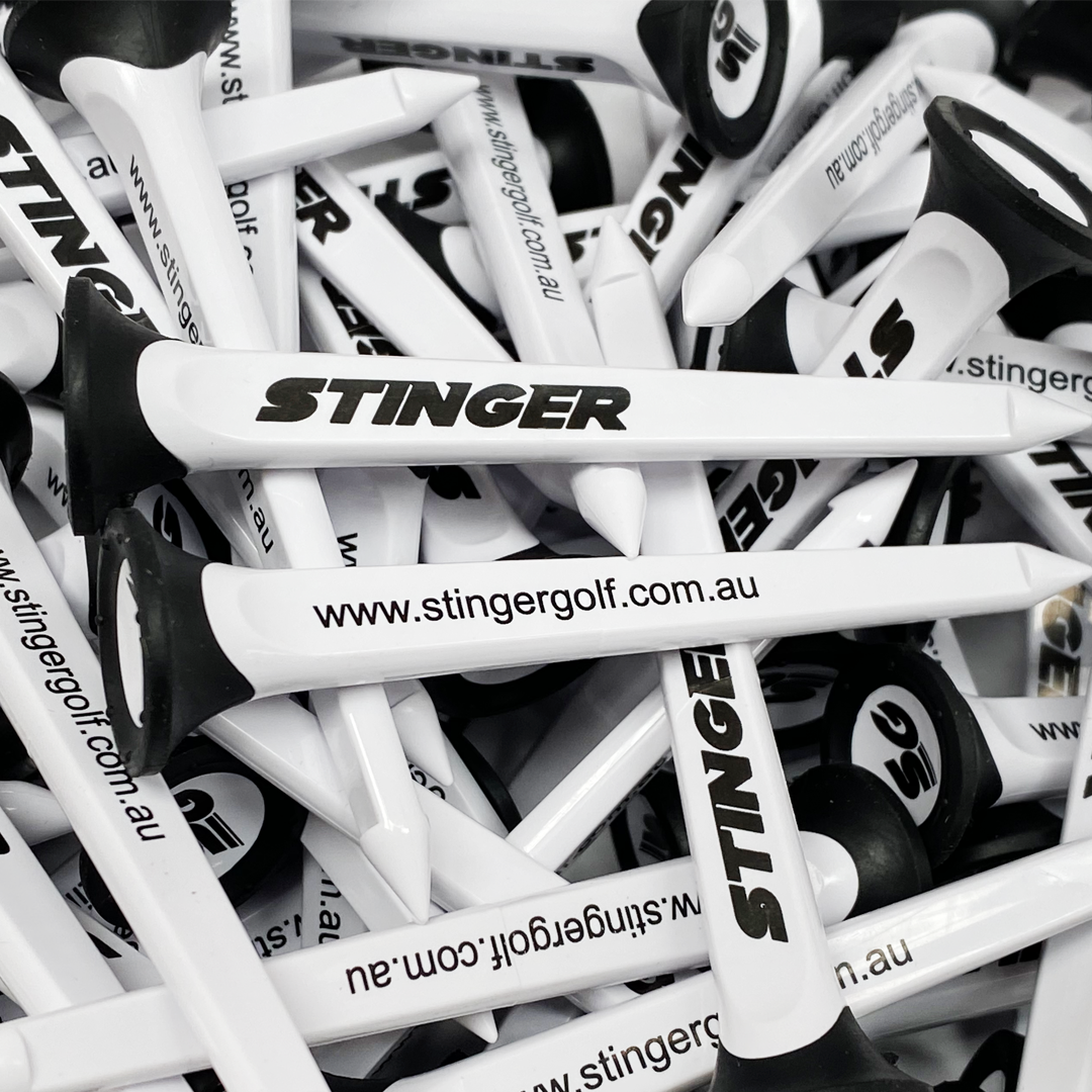 Stinger Large Golf Tee's - 20 Pack - GOLF TEES - Stinger Golf Products