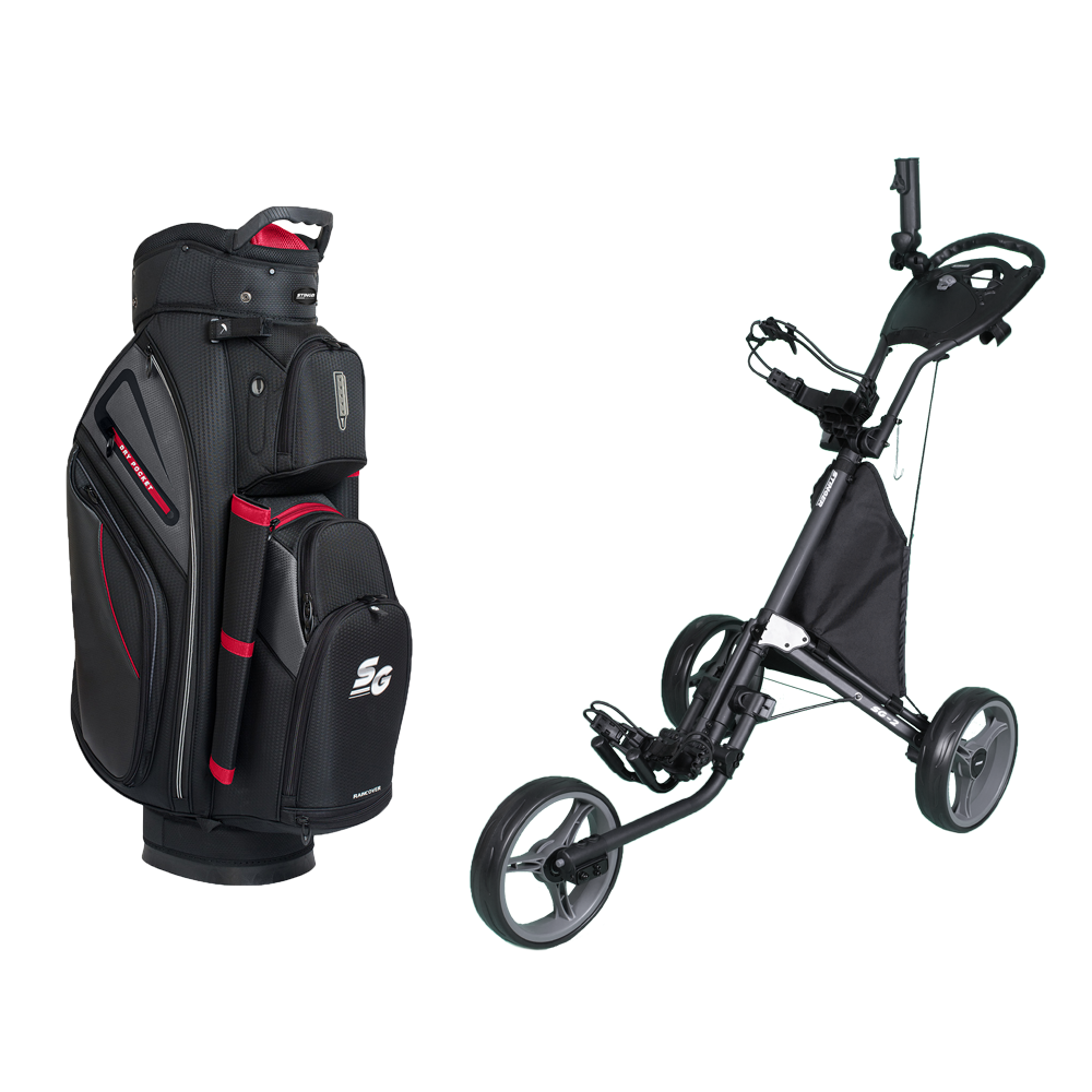 Stinger SG-2 Golf Buggy & Golf Bag Bundle